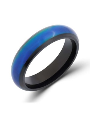 Stainless Steel Ring 6 MM Black Wholesale Bulk Jewelry