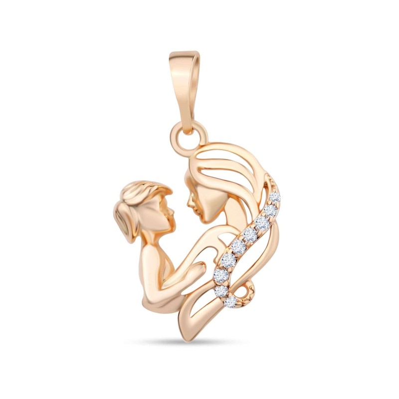 18K Gold Plated 23 MM Synthetic CZ Pendant Xuping 18K Gold Plated 23 MM Synthetic CZ Pendant Xuping