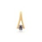 18K Gold Plated 23 MM White Synthetic CZ Pendant Xuping 18K Gold Plated 23 MM White Synthetic CZ Pendant Xuping