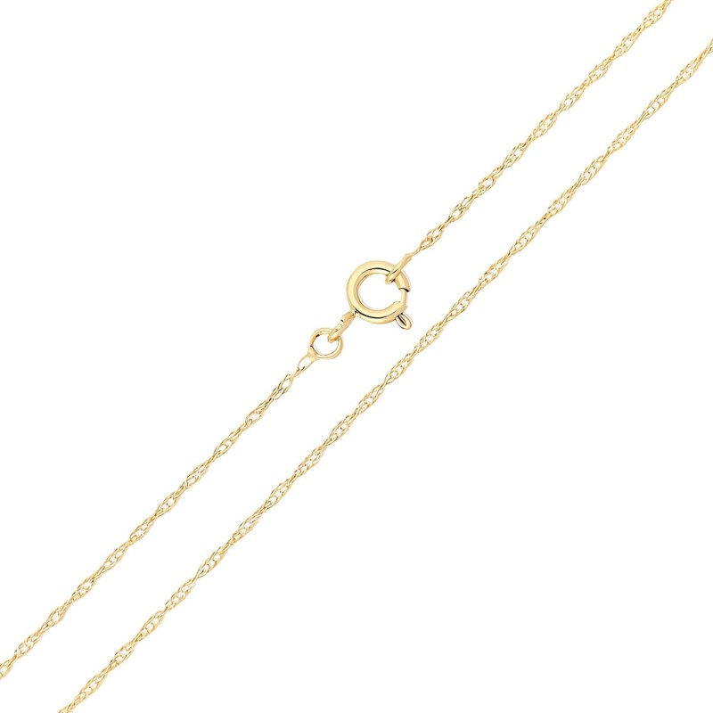 18K Gold Plated Singapore Chain 50 cm Xuping 18K Gold Plated Singapore Chain 50 cm Xuping