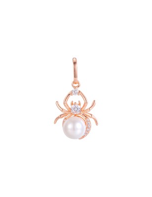 18K Gold Plated Spider Pendant 21mm Fallon