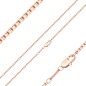 18K Gold Plated Venetian Chain 45cm 1mm