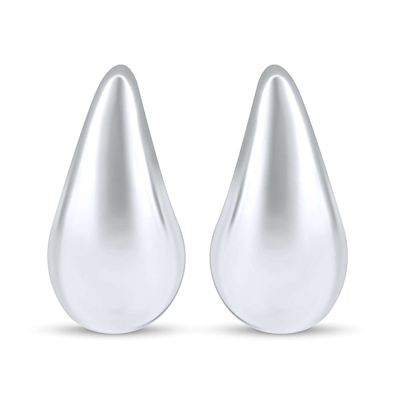 Platinum Plated Earrings Stud Type Platinum Plated Earrings Stud Type