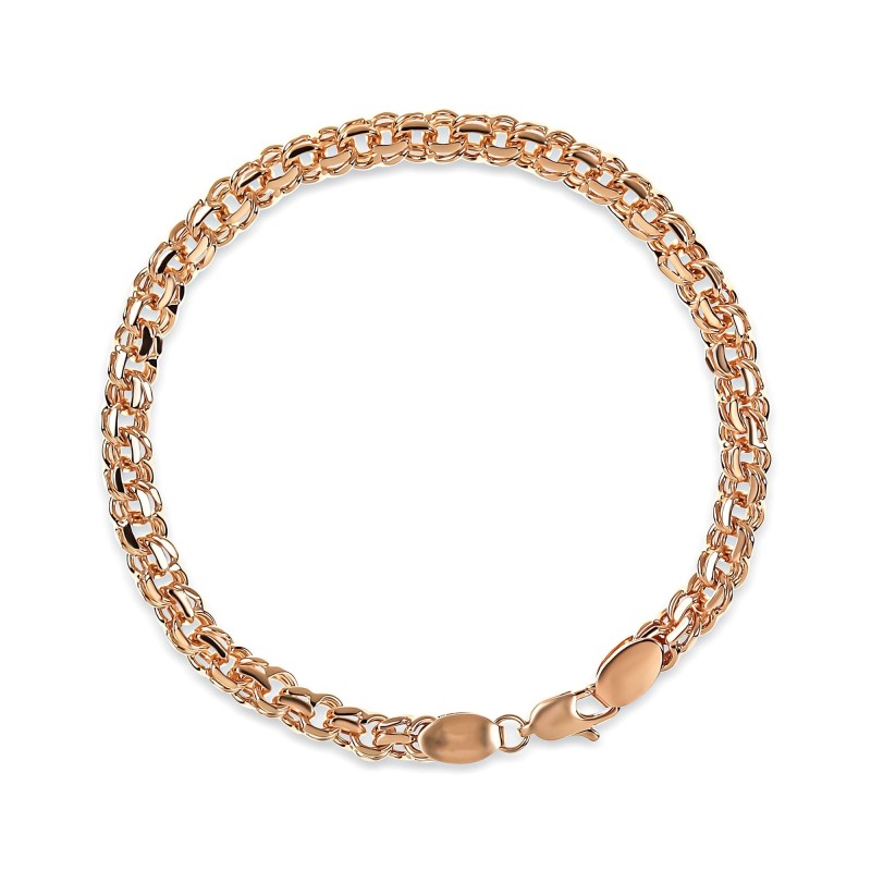 18K Gold Plated Garibaldi Bracelet – 22 cm