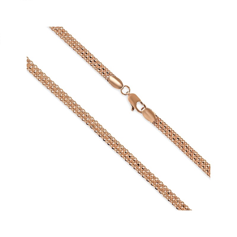 18K Gold Plated 19.5 CM Bismark Bracelet 4.4 MM Fallon Jewelry