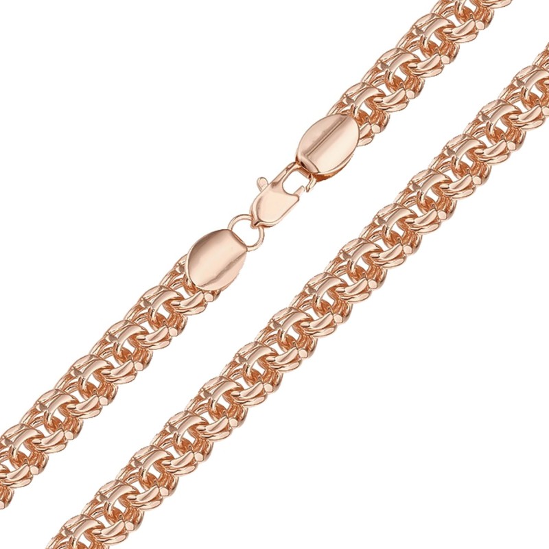 18K Gold Plated Garibaldi Chain 65cm Fallon