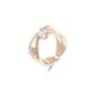 Open-Band CZ Ring with 18K Gold Plating Open-Band CZ Ring with 18K Gold Plating