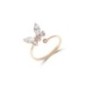 18K Gold Plated CZ Open Ring Xuping