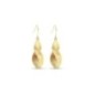 24K Gold Plated Xuping Twisted Spiral Drop Earrings 24K Gold Plated Xuping Twisted Spiral Drop Earrings