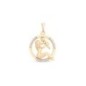 18K Gold Plated Mother & Child CZ Pendant – 28 mm 18K Gold Plated Mother & Child CZ Pendant – 28 mm