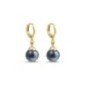 24K Gold Plated 29 MM Navy Bead Drop Earrings Xuping 24K Gold Plated 29 MM Navy Bead Drop Earrings Xuping