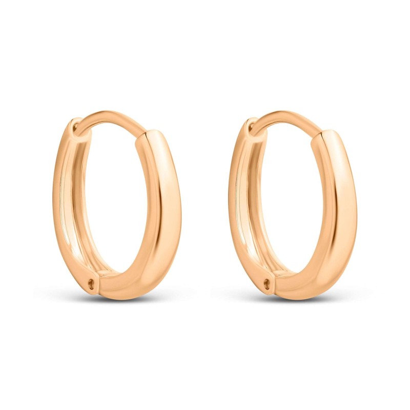 18K Gold Plated Hoop Earrings 15mm Xuping 18K Gold Plated Hoop Earrings 15mm Xuping