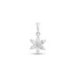 Platinum Plated Flower Pendant Platinum Plated Flower Pendant