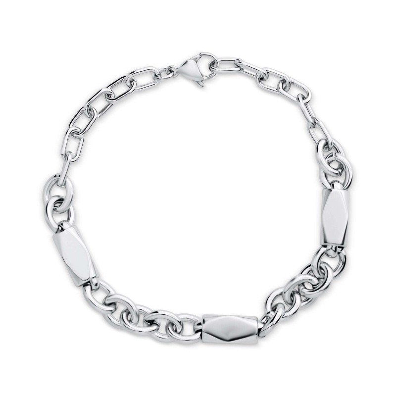 Platinum Plated Xuping Anchor Link Chain Bracelet