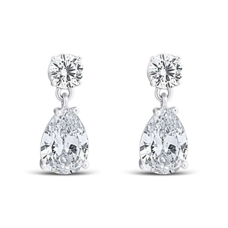 Xuping Platinum Teardrop Zircon Earrings | Wholesale EU
